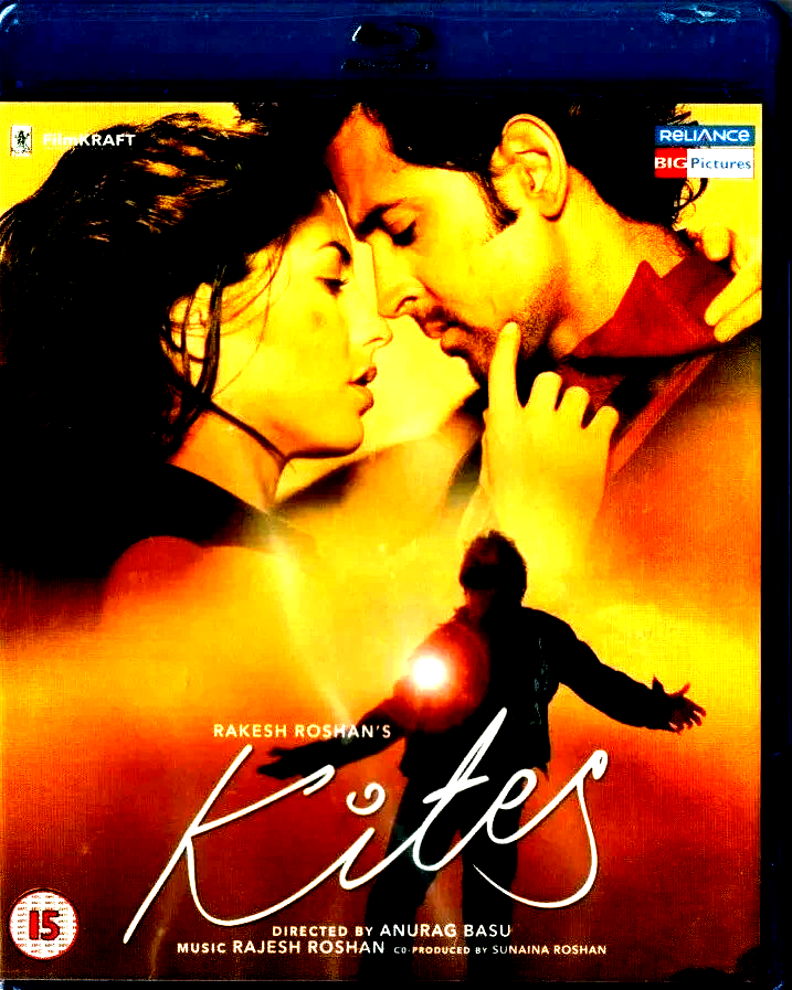 KITES - Hrithik Roshan & Barbara Mori - NEW BOLLYWOOD BLU-RAY -ENGLISH SUBTITLES