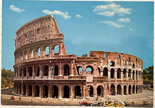 1960s Roman Colosseum, Amphitheatre, East of the Roman Forum, Rome, Italy 