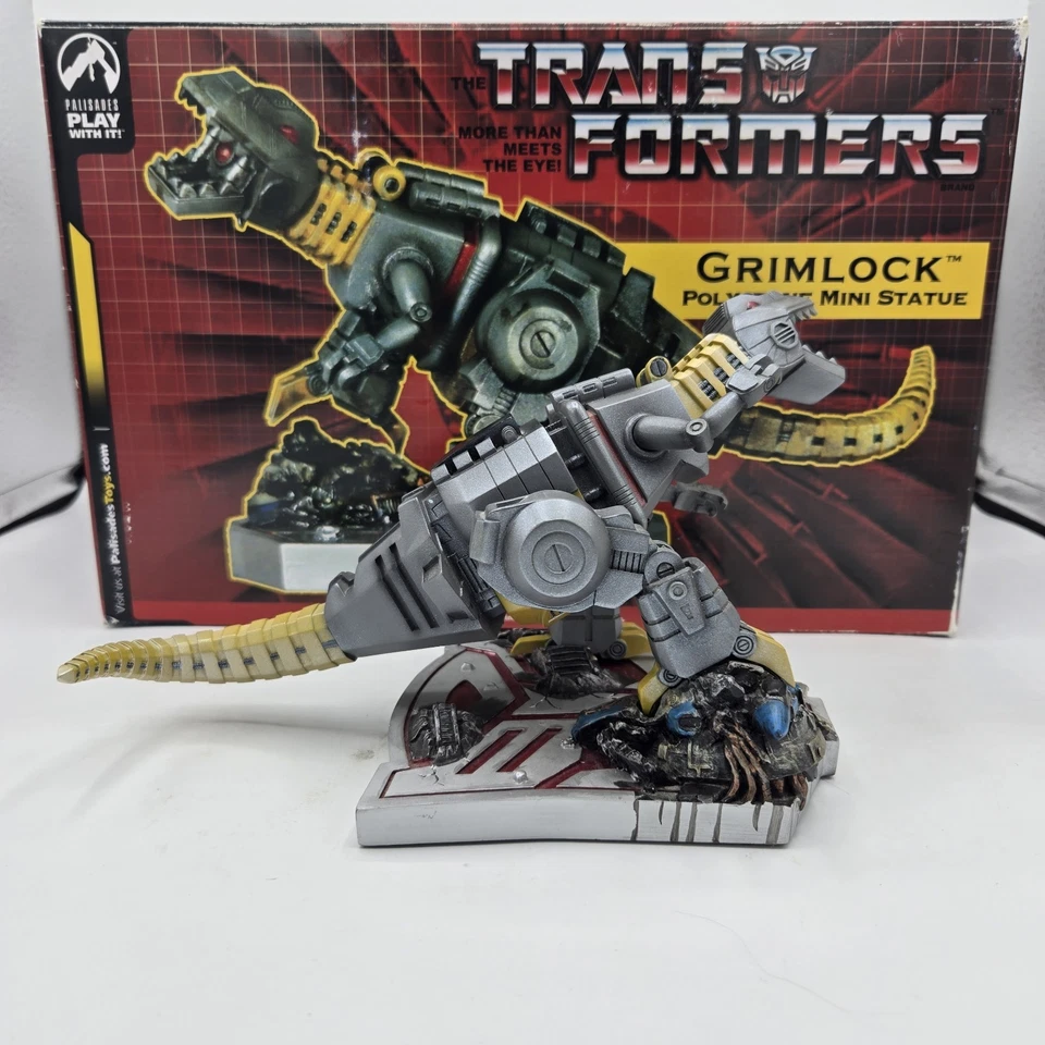 Palisades Toys Transformers Grimlock Polystone Mini Statue #383 of 1000 - Image 2 of 4