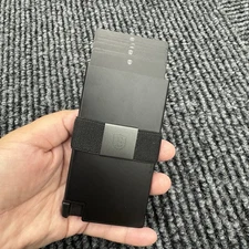 Ekster Aluminum Slim Card Wallet in Black Smart Cash Card Holder