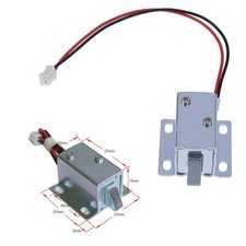 1x Elektro-Magnetschloss nach oben Montage f&uuml;r T&uuml;r Schublade DC 6V / 12V