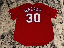 Majestic Texas Rangers Baseball Nomar Mazara Men’s Size 2XL Jersey