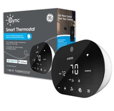 GE CYNC Smart Thermostat – ENERGY STAR Wi-Fi Programmable Thermostat, Works-OB