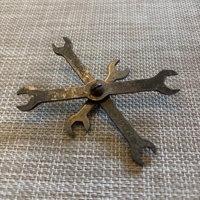 Vintage 3 Pc IGNITION WRENCHES EISEMANN REMY-WAGNER DELCO SPLITDORF