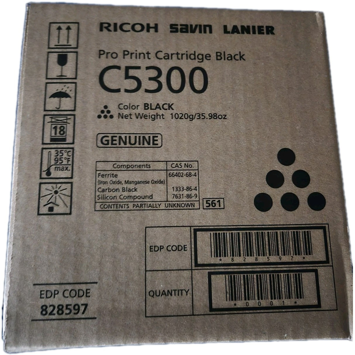 Ricoh Savin Lanier C5300 Pro Print Cartridge New Sealed \