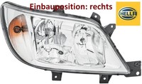 Hella 1EH246047-021 Hauptscheinwerfer Rechts Scheinwerfer FüR Mercedes-Benz