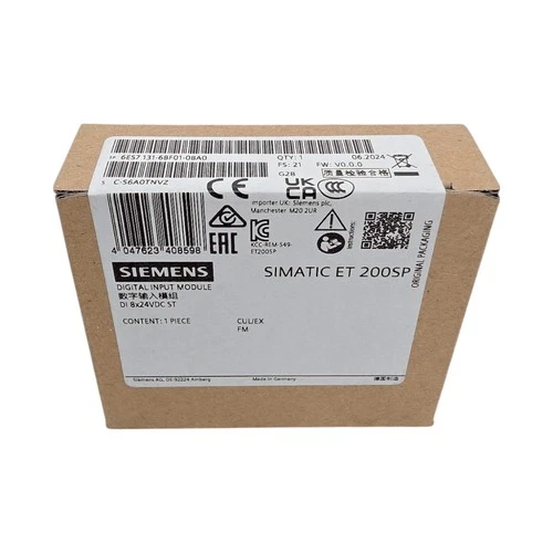 New Siemens 6ES7131-6BF01-0BA0 6ES71316BF010BA0 ET 200SP Digital input module - Picture 11 of 21