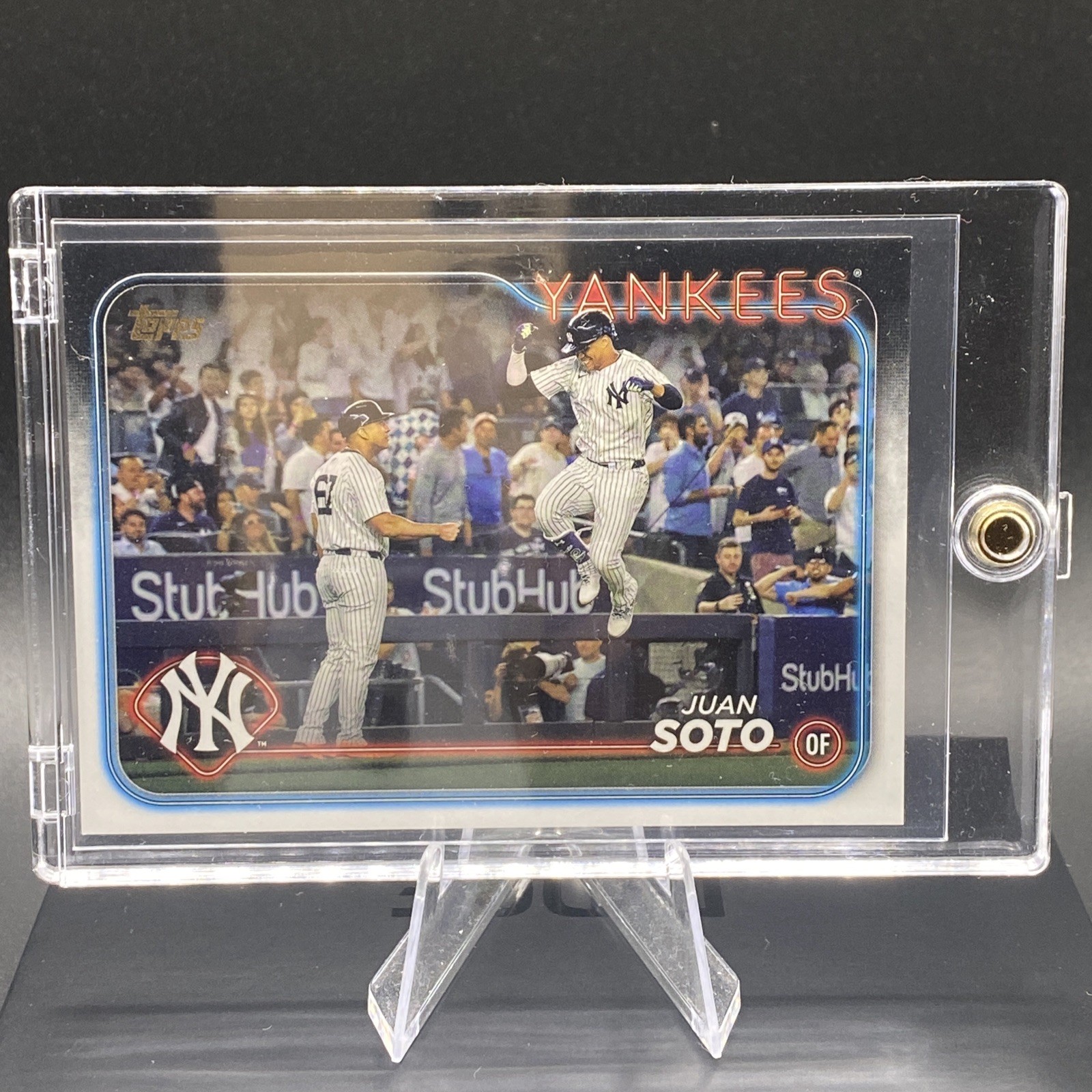 2024 Topps Update Juan Soto Golden Mirror Image Variation Yankees SSP #US1