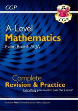 New A-Level Maths for AQA: Year 1 & 2 Complete Revision & Practice with Online E