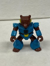 1986 Hasbro Battle Beasts Series 1 #11 GRIZZLY BEAR Figure NICE