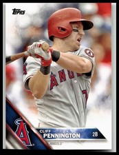 2016 Topps #559 Cliff Pennington Los Angeles Angels
