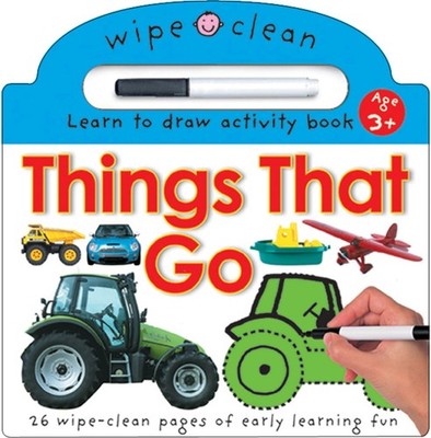 Wipe Clean: Things That Go (Wipe Clean Learning Books)