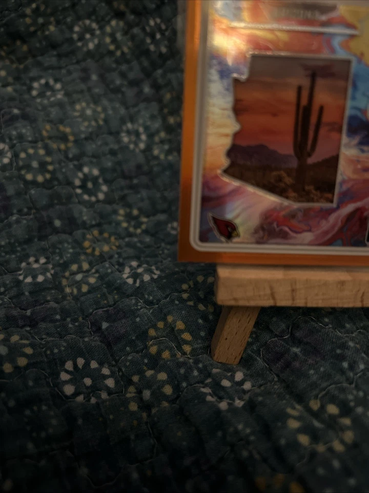 Panini Zenith 2024 - State Of The Art Orange Prizm #22 Marvin Harrison Jr. (RC) Foto 3 de 4