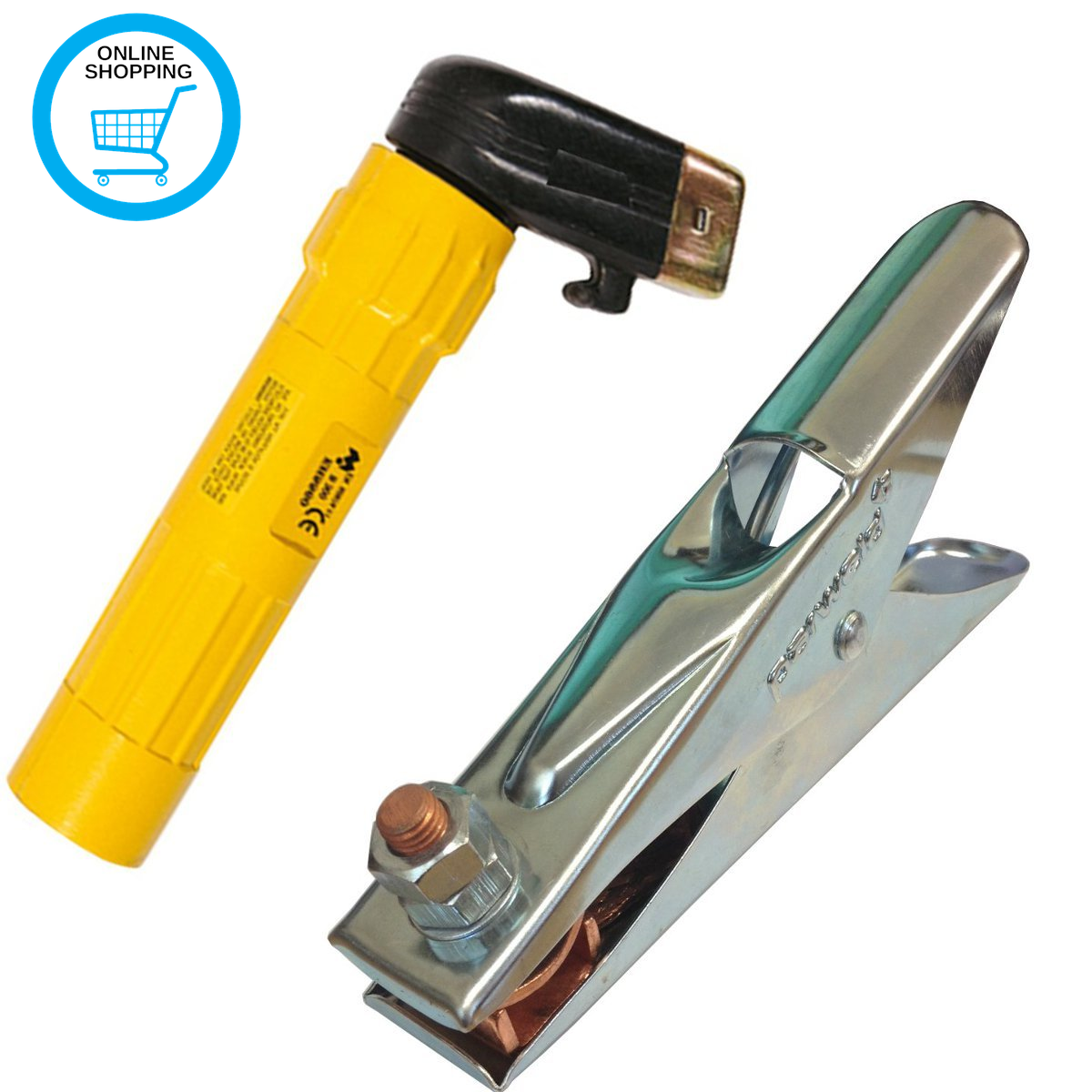 400A Electrode Holder & 400A Earth Clamp - MMA ARC Welding Equipment