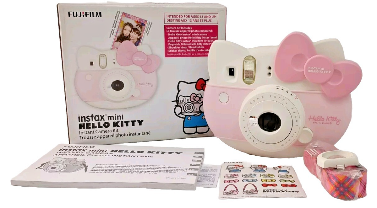 Fujifilm Instax Hello Kitty Instant Film Camera Pink 074101162554
