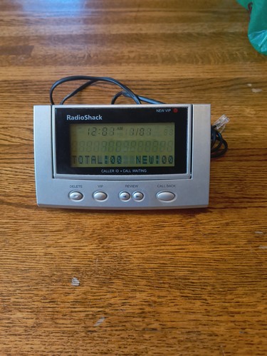 Genuine Radio Shack (43-3903) Battery Operated Call Waiting / Caller ID *READ* 