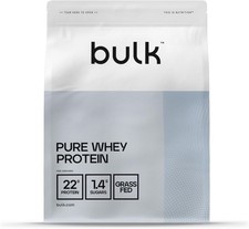 Bulk Pure Whey Protein Powder 23g Protein 5g BCAAs Scoop Concentrate 31 Servings