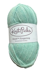 Yarn Knit Picks Stroll Fingering Wonderland Heather Wool Blend Lot# 4018
