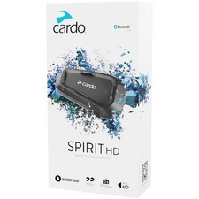 Image of Cardo Spirit HD Motorcycle Bluetooth Intercommunication System - Single Pack