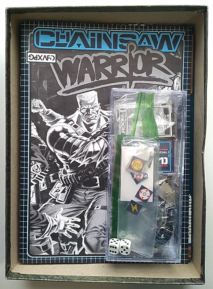 Chainsaw Warrior - Games Workshop 1987 - Complete + White Dwarf Extras! - Used - Image 3 of 4