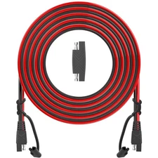 25Feet SAE Extension Cable Quick Disconnect Connector 16AWG for Automotive, S...