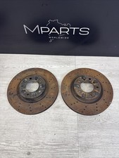 BMW 01-06 E46 M3 Front Discs Brake Rotors Drilled