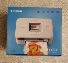 Canon SELPHY CP740 Digital Photo Inkjet Printer New Box Opened