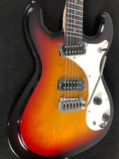 Harley Benton Mr-modern Sb Sunburst W/stainless Frets + Locking Tuners + V-bar
