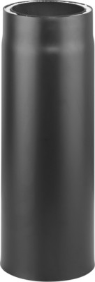 ''Möck Primus 150 mm  Rohr 250 mm doppelwandig gedämmt schwarz metallic isoliert