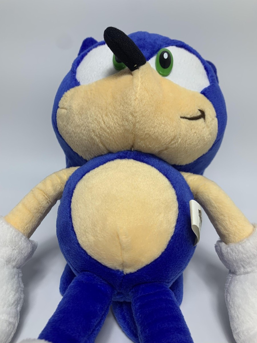 RARE Sonic The Hedgehog Plush 2001 SEGA Japan The World