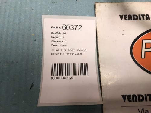 Kymco People S 125 2005-2008 bastidor trasero bastidor - Imagen 3 de 3