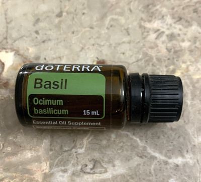 {90% left} doTERRA 05/2023 Basil Ocimum Basilicum 15mL Essential Oil!