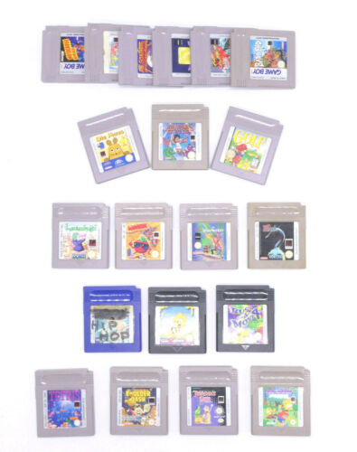 Nintendo Original Gameboy Spiele Module PAL´s Hefte Gebraucht aus DE - Bild 1 von 147