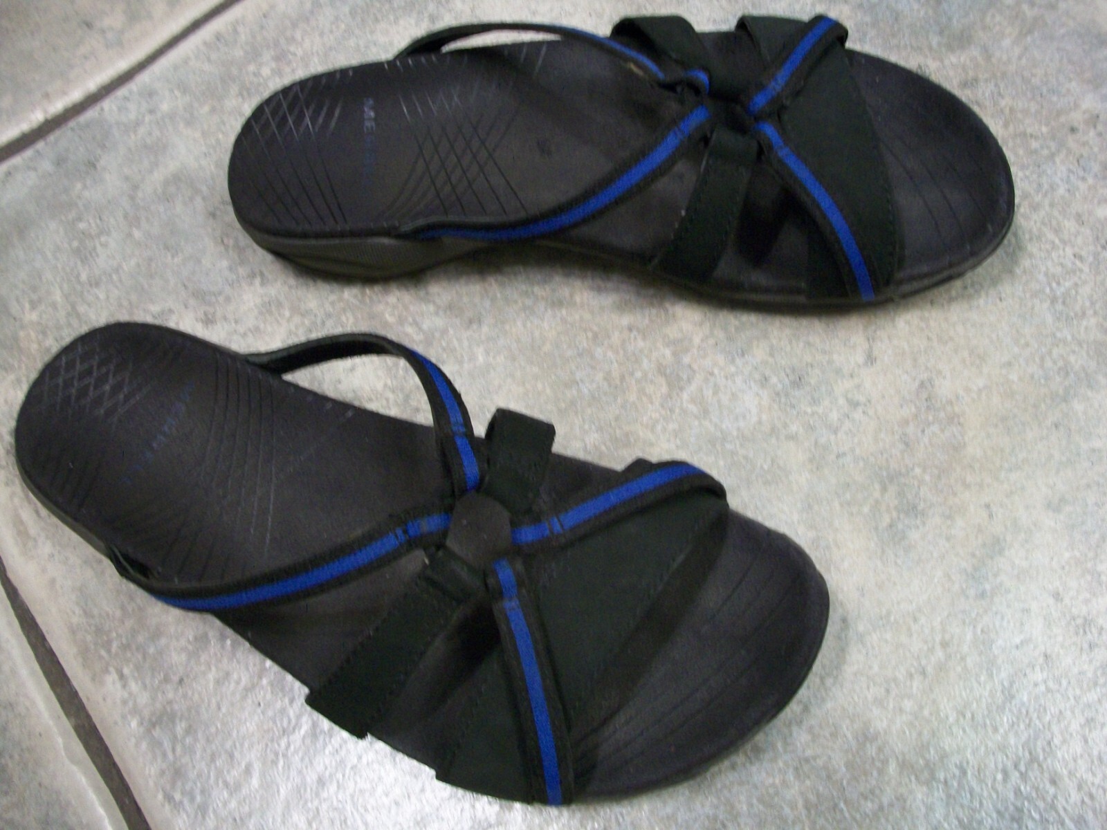 SANDALI MERRELL NERI TAGLIA 6 OTTIME CONDIZIONI