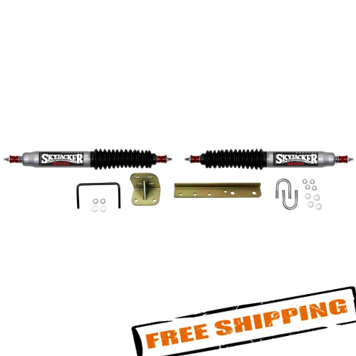 Kit estabilizador de dirección Skyjacker 9240 doble plateado Foto 2 de 4