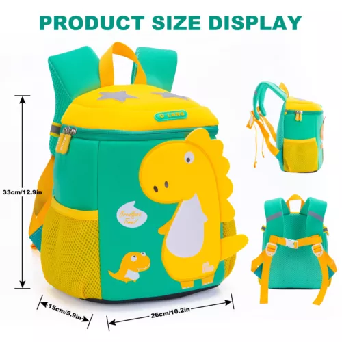 3-7 Years Old Kids Toddler Harness Backpack Leash Schoolbag with Anti-Lost Bag - Picture 13 of 48