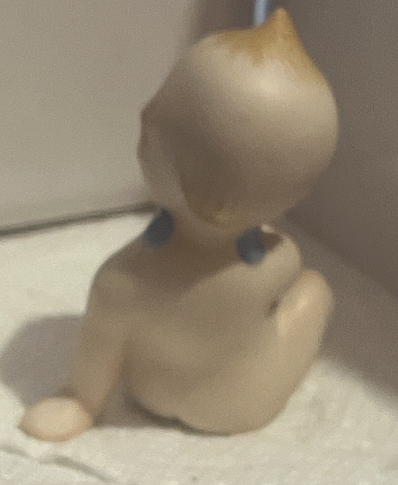 Vintage Porcelain Kewpie Cupie Doll Figurine with Wings marked 3