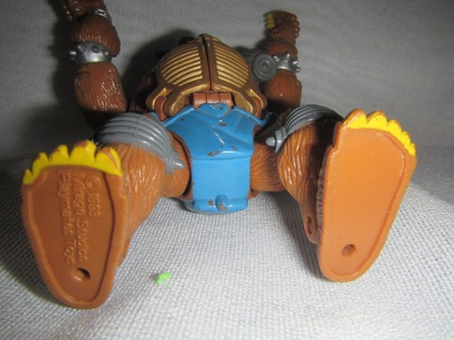 TEENAGE MUTANT TURTLES NINJA MUTATIONS MUTATIN RAHZAR FIGURINE WOLF 1993 As Is - Picture 7 of 7