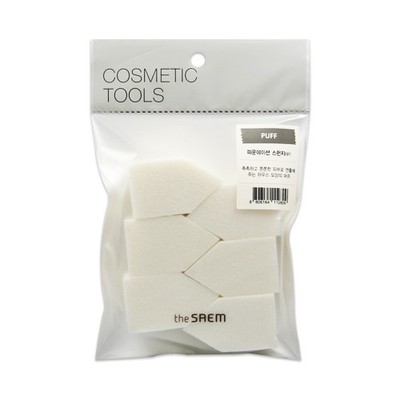 Saem спонж для нанесения макияжа фигурный make up sponge (8806164112809)