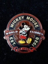 PINS DISNEY DLP PARIS PIN MICKEY WORLD FAMOUS EST 1928 CLASSIC