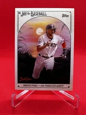 2023 Topps X Bob Ross The Joy of Baseball Hunter Pence #56 San Francisco Giants