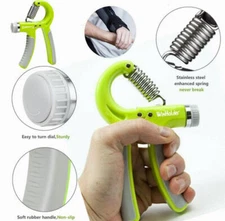 5-60KG Adjustable Hand Grip Strengthener Wrist Forearm Trainer Exerciser Tool