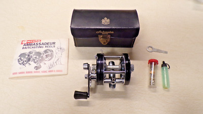ABU GARCIA AMBASSADEUR FISHING REEL - 5000-C, 4 SCREW, # 10781