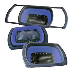 COLLAPSIBLE EXPANDABLE STRAINER COLANDER SPACE SAVING KITCHEN BOAT JAYCO PARTS