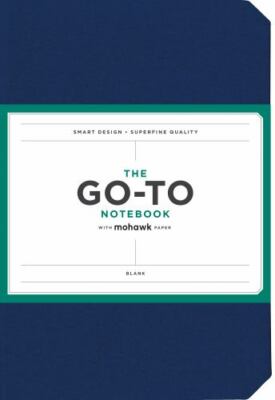 Go-to Notebook with Mohawk Paper, Midnight Blue Blank (Simple Blank Page Notebo