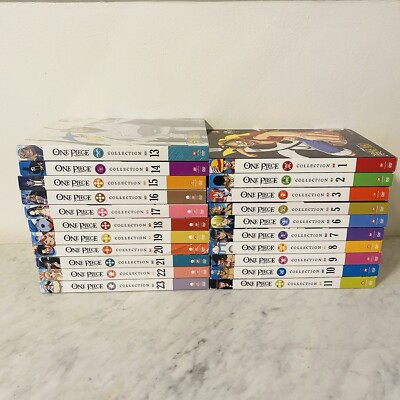 One Piece Collection (No. 1-3, 5-11, 13-23) Anime 21x DVD Volume Lot (13xSealed)