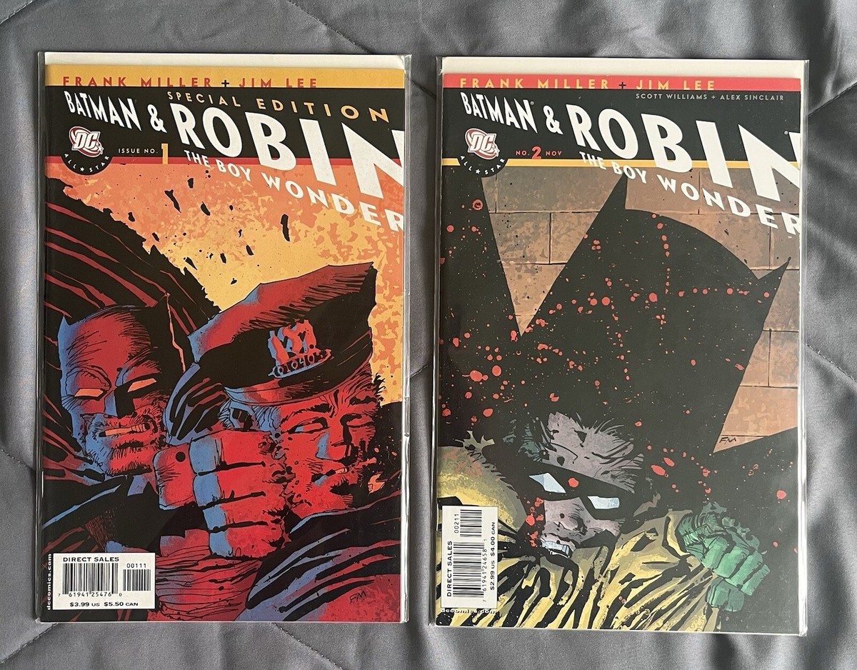 All-Star Batman Robin Special Edition #1 DC Jim Lee Frank Miller  Comic Lot