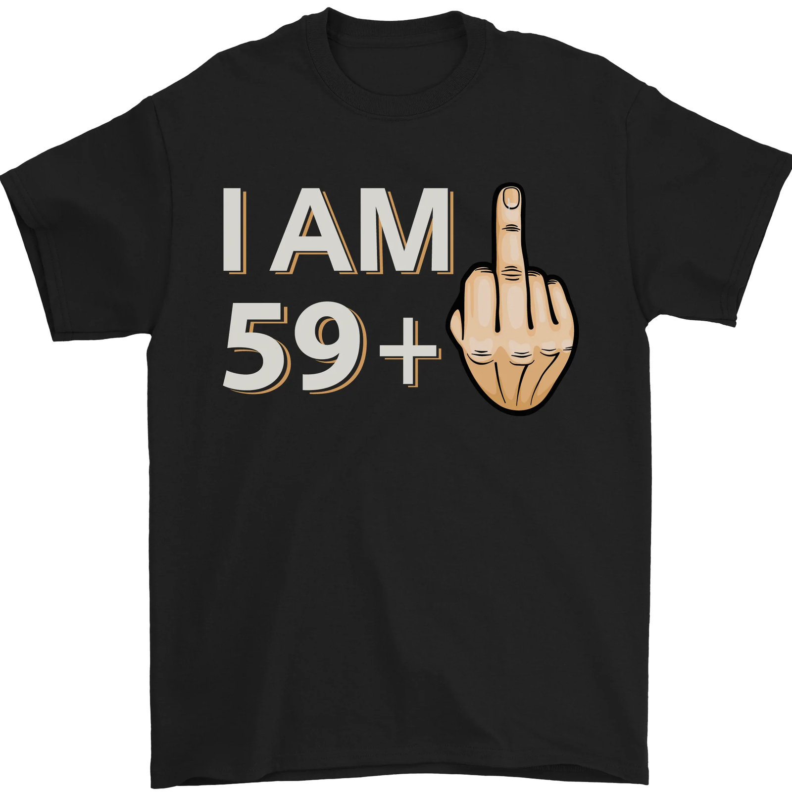 60th Birthday Funny Offensive 60 Year Old Mens T-Shirt 100% Cotton