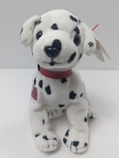 Rescue FDNY   TY Beanie Baby   Dalmatian Dog - 2001