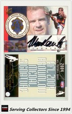 2004 AFL Conquest Brownlow Medal Signature Redemption Card BMS2 Mark Ricciuto